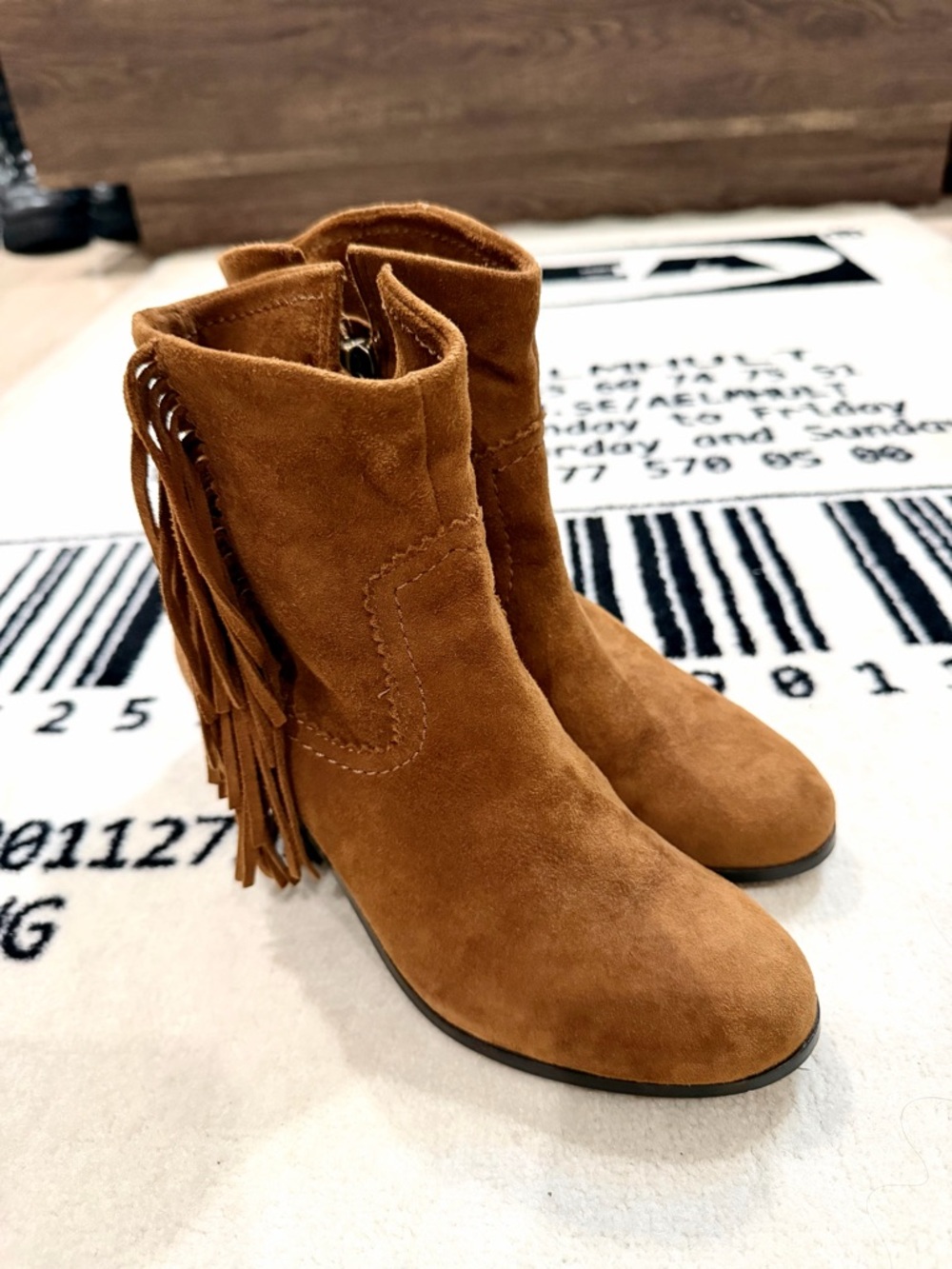 Louie Boho style Suede leather Sam Edelman Booties